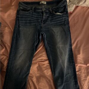 BKE Mid Rise Women Jeans - Dark Blue
